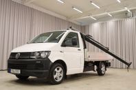 Volkswagen Transporter 4M 140HK Flak HIAB Kran EnÄgare Moms