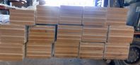 Dörromfattningar vita- Parti 16x105 MDF