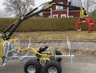 Bronco Griplastarvagn 350-II hydraulisk drivning och vinsch