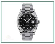 Rolex Datejust 41 "Black Diamond, Svensksåld, 126334" - 2024