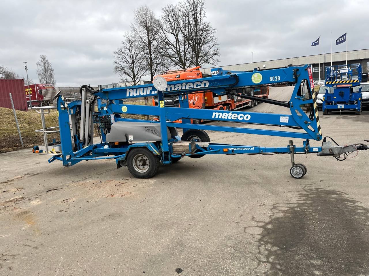 Släpvagnslift Genie TZ-50 16 ...