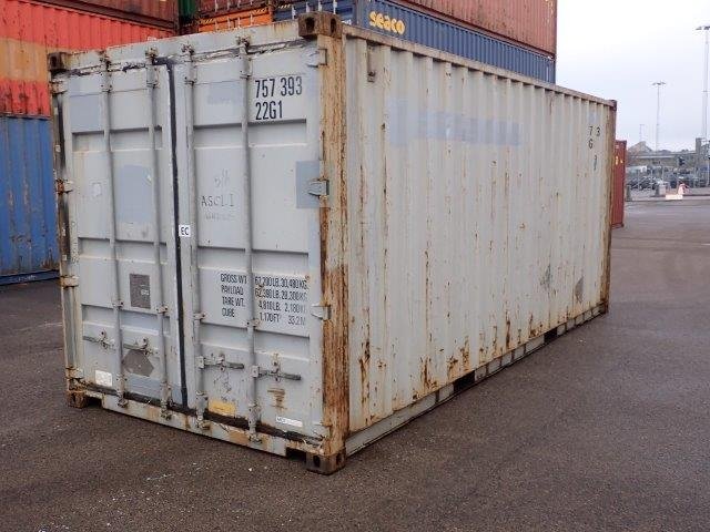 Begagnade 20 Fot containers