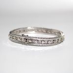 Armband i 18K vitguld med diamanter (2ctv)