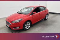 Ford Focus 125hk Titanium Sensorer Bluetooth Låg skatt