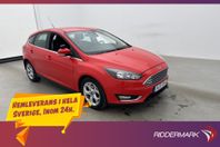 Ford Focus 125hk Titanium Sensorer Bluetooth Låg skatt
