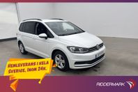 Volkswagen Touran TSI 150hk 7-Sits Kamera Dragkrok CarPlay