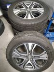 Toyota Avensis Alufälgar17tum+Nya Sunfull SF888 215/55R17