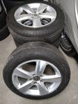 VW Alufälgar 7/17"tum+Nyskick Continental 215/55R17 94V