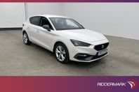 Seat Leon e-Hybrid 204hk FR Cockpit Kamera Rattvärme MOMS