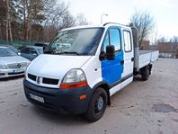 Renault master Chassi Dubbelhytt 2.5 dCi 115hk, NYBESIKTAD