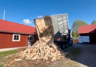 Löst levererad björkved, blandved och barrved - fri frakt