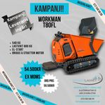 Workman T80FL självlastande minidumper. KAMPANJ!!