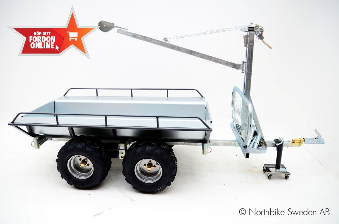 CFMOTO Kombivagn med kran KV1...