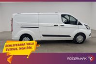 Ford Transit Custom L2 Värmare Dragkrok SYNC-3 B-Kamera MOMS