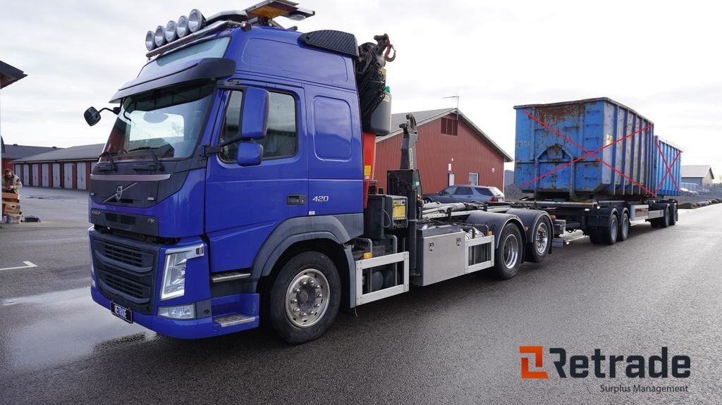 Volvo FM 420 palfinger kran &...