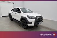 Toyota Hilux Invincible 2.8 4WD M/K-Värm Drag JBL Diff MOMS