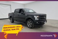 Ford F-150 Lariat Sport V8 Pano SONY CARPLAY Skinn 360°