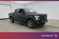 Ford F-150 Lariat Sport 5.0 Pano SONY CARPLAY Skinn 360°