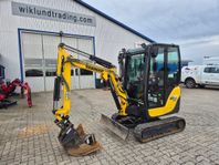Begagnad Yanmar SV18 minigrävmaskin / Breddbar bandvagn