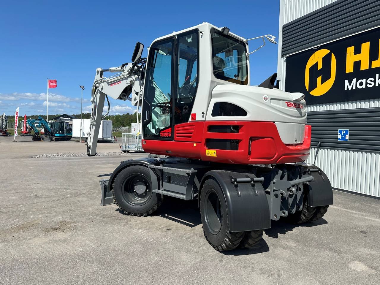 Takeuchi TB395W Hjulgrävare