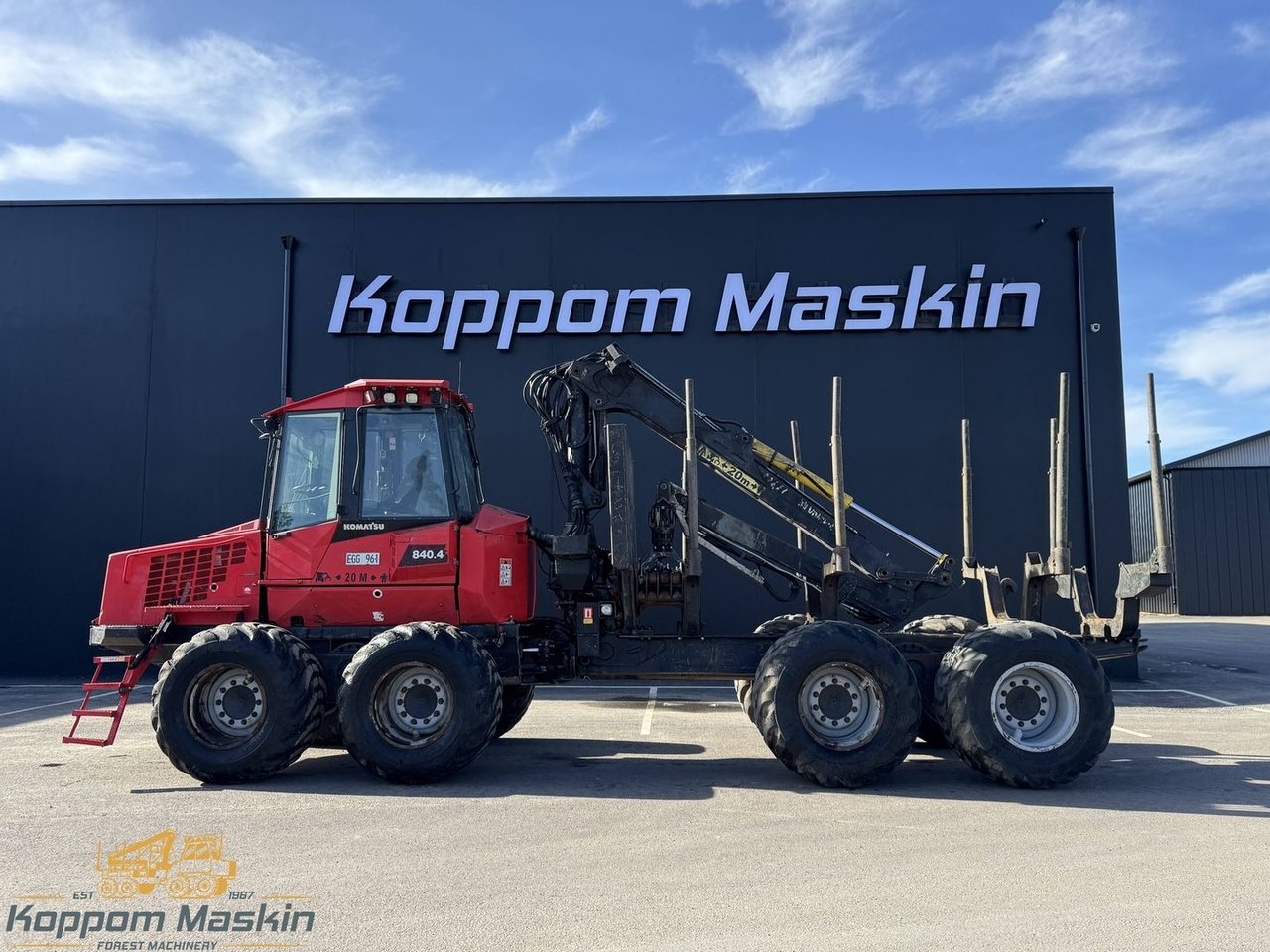 Komatsu 840.4, 21300h - Skotare