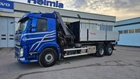 Volvo FM 11 kranväxlare HIAB 211 med flak