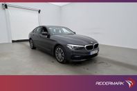 BMW 530 e Sedan 252hk Sport line Värm Skinn 360° Navi HUD