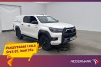 Toyota Hilux Invincible 2.8 4WD M-Värm Skinn JBL Diff MOMS
