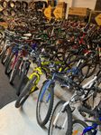 Lager rensning Begagnade cyklar
