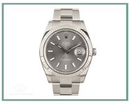Rolex Datejust 41 "Rhodium Dial, Svensksåld, 126334" - 2021