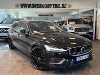 Volvo V60 Recharge T6 AWD Drag Gps H/K Läder 360kam 14,7kWh