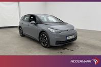 Volkswagen ID.3 Pro Performance 204hk Life Pvärm Rattvärme