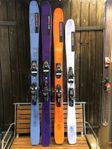Freeride / bredare demoskidor Salomon