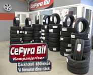 Kampanjpriser Sommardäck R14,15,16,17,18 Köp nu betala sen