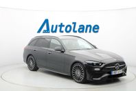 Mercedes-Benz C 220d 4M AMG Värmare, Premium, 360°, Dragkrok