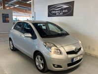 Toyota Yaris 5-dörrar 1.33VVT-i,Lågmil,Två ägare,Ny besiktad