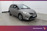 Toyota Verso 1.8 147hk 7-Sits Kamera Navi Farthållare Drag