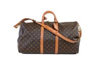 Louis Vuitton Keepall 55 Bandoulière 55 Monogram