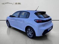 Peugeot 208 1.2 Active 75 HK M-värm Carplay NY Serv LÅG Mil