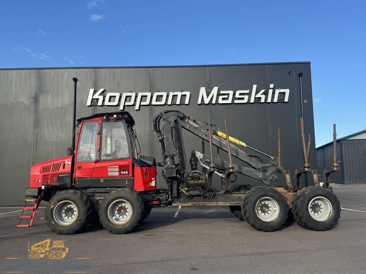Komatsu 845, 15200h - Skotare