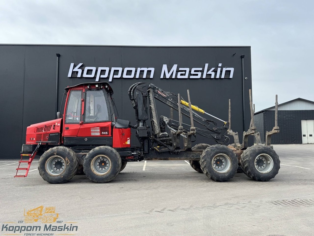 Komatsu 845, 15200h - Skotare