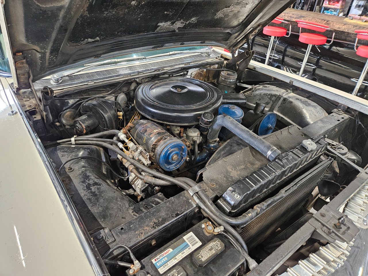 Cadillac Sixty-Two 4-window Sedan 6.4 V8 OHV Hydra-Matic, 4-trinn, 330hk, 1959