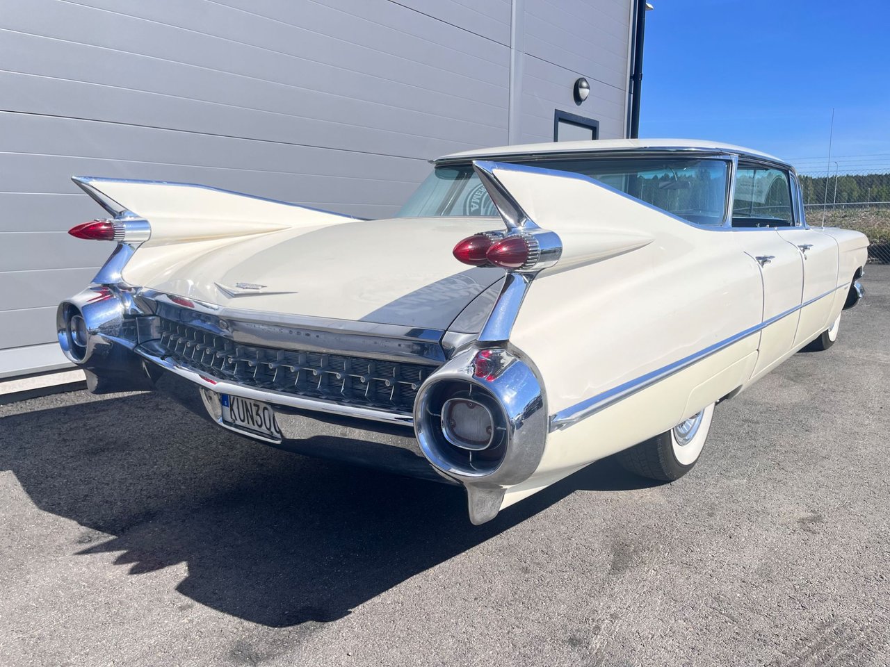 Cadillac Sixty-Two 4-window Sedan 6.4 V8 OHV Hydra-Matic, 4-trinn, 330hk, 1959