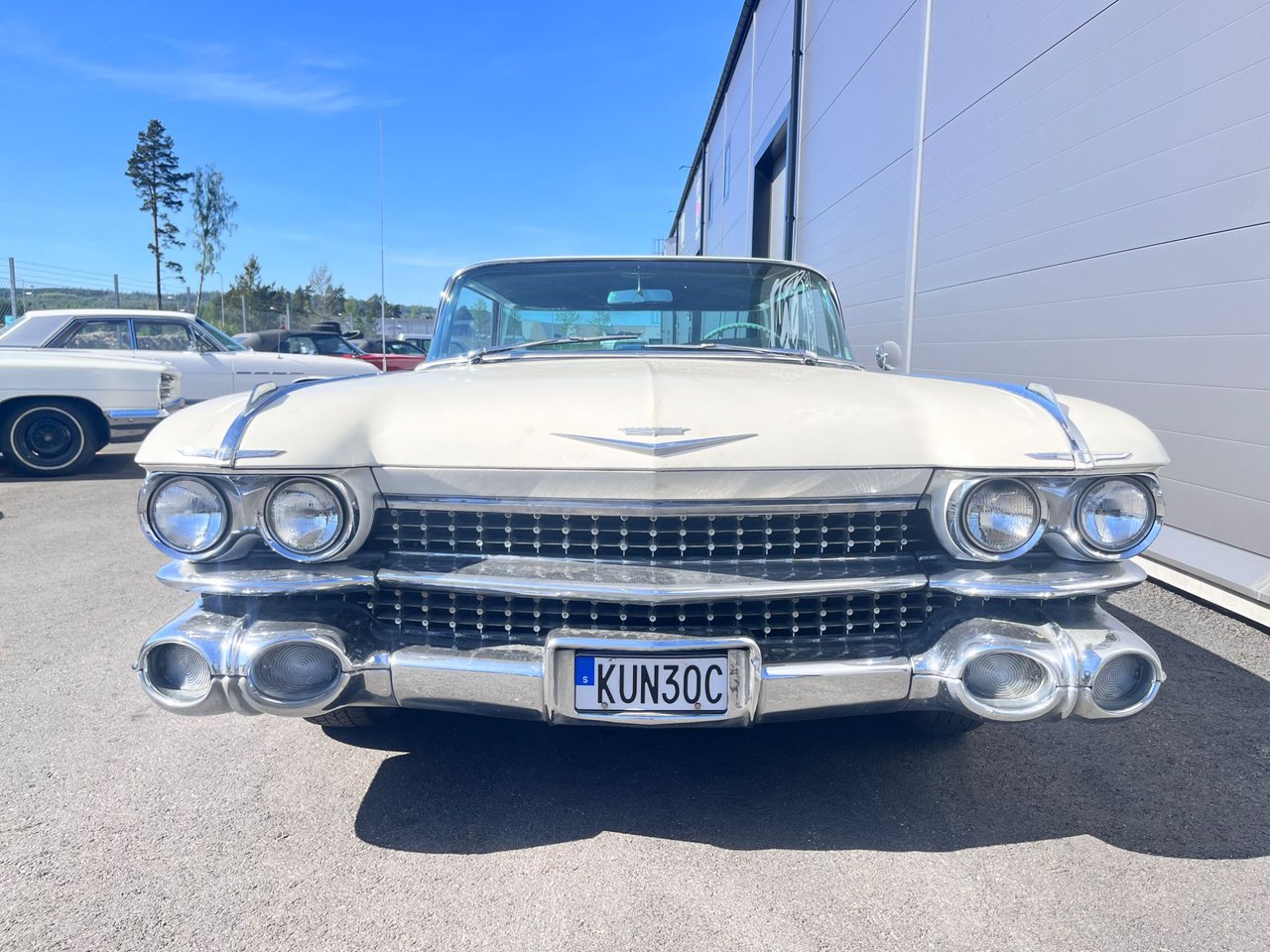 Cadillac Sixty-Two 4-window Sedan 6.4 V8 OHV Hydra-Matic, 4-trinn, 330hk, 1959