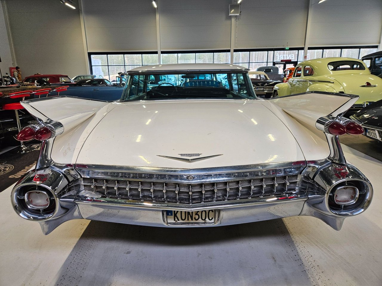 Cadillac Sixty-Two 4-window Sedan 6.4 V8 OHV Hydra-Matic, 4-trinn, 330hk, 1959