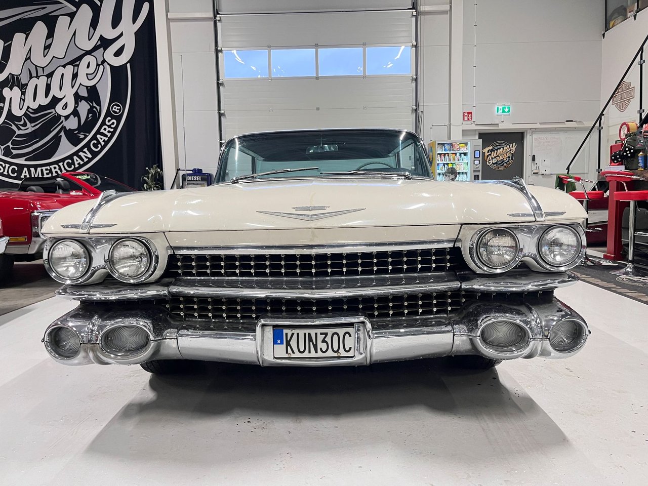 Cadillac Sixty-Two 4-window Sedan 6.4 V8 OHV Hydra-Matic, 4-trinn, 330hk, 1959