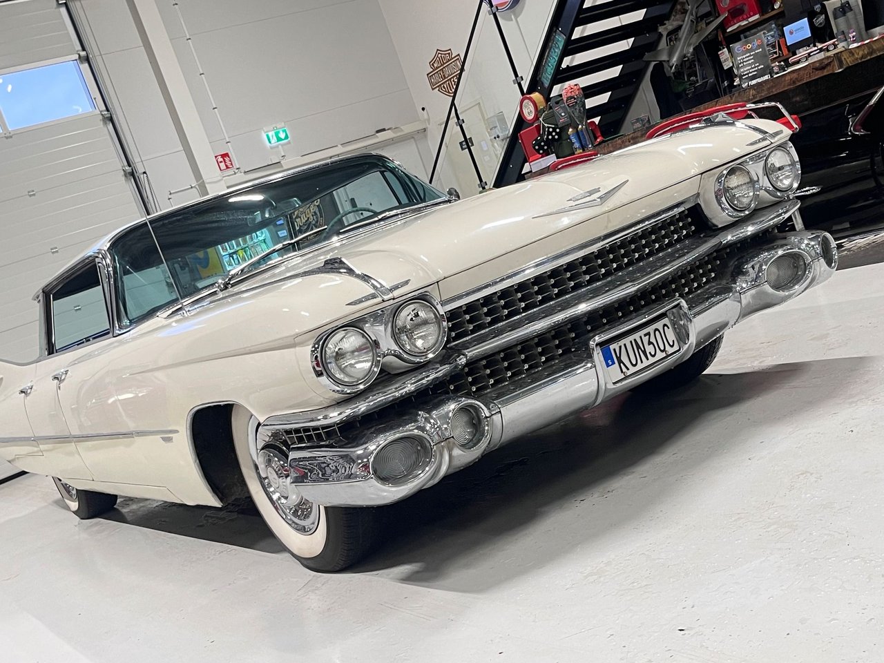 Cadillac Sixty-Two 4-window Sedan 6.4 V8 OHV Hydra-Matic, 4-trinn, 330hk, 1959