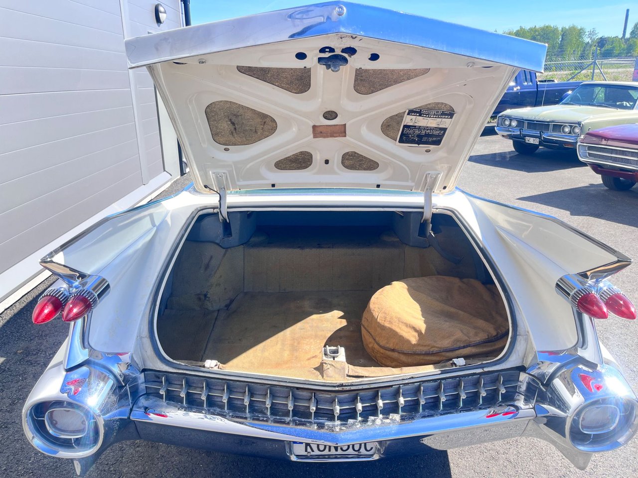 Cadillac Sixty-Two 4-window Sedan 6.4 V8 OHV Hydra-Matic, 4-trinn, 330hk, 1959