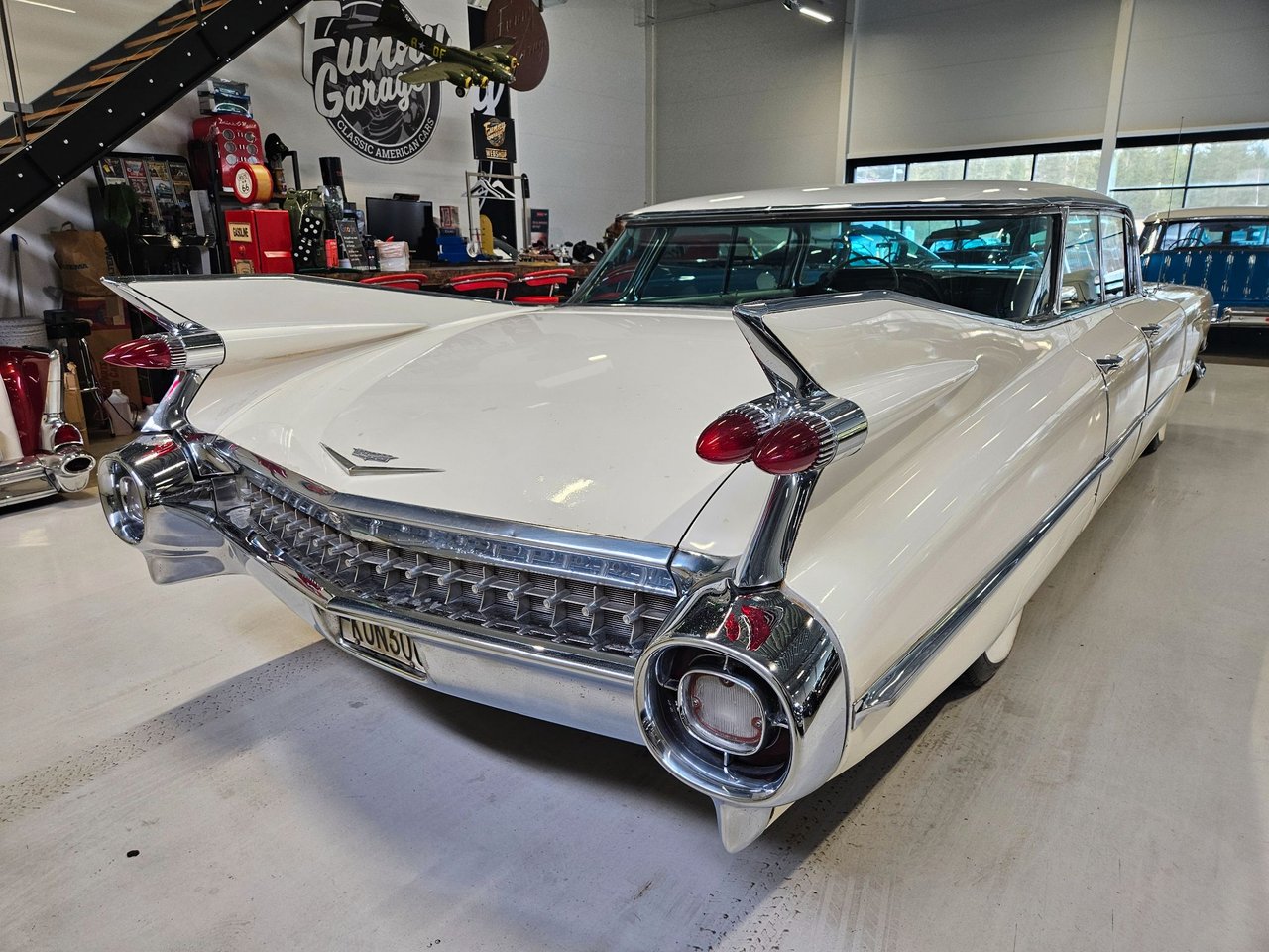 Cadillac Sixty-Two 4-window Sedan 6.4 V8 OHV Hydra-Matic, 4-trinn, 330hk, 1959