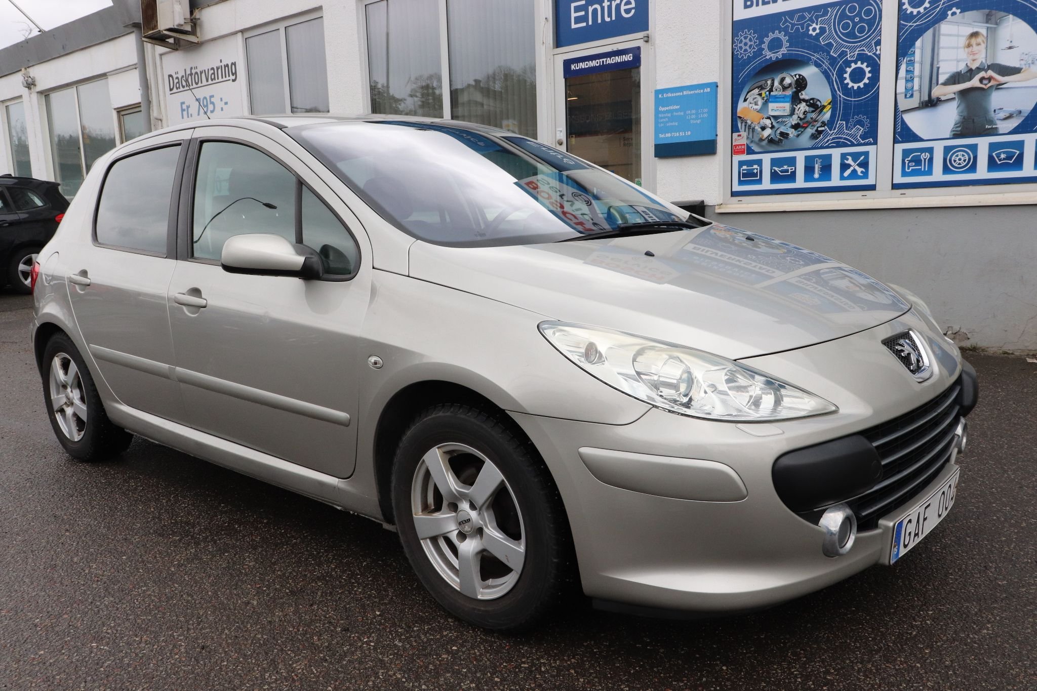 Peugeot 307 5-door 1.6 Bioflex Manual, 109hp, 2008